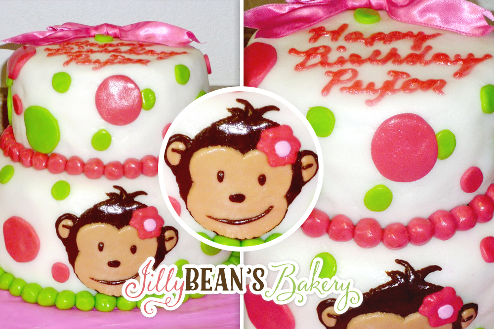 JillyBeans Bakery Monkey Cake by Kidpreneur Jillian Ernst