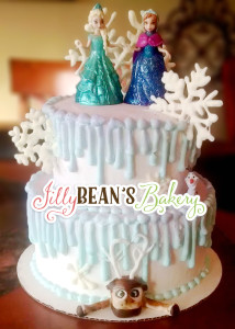 JillyBeans Bakery Frozen Cake by Kidpreneur Jillian Ernst